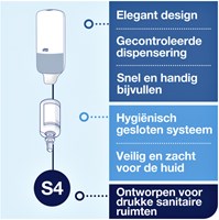 Dispenser Tork S4 460010 Design schuimzeep RVS-3