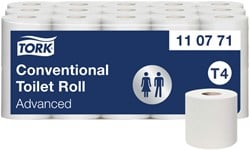 Toiletpapier Tork T4 110771 Advanced 2laags 400vel 30rollen wit