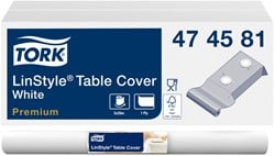Tafellaken Tork 474581 LinStyle 120cmx20m wit