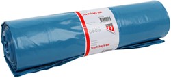 Afvalzak Quantore LDPE T70 240L blauw extra stevig 65/25x140cm 10 stuks
