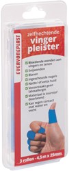 Zelfklevende vingerpleister op rol 25mm x 4,5m 3stuks