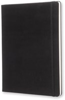 Moleskine notitieboek  19 x 25 cm effen harde cover 192 blad zwart-2
