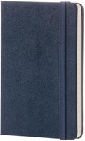 Moleskine notitieboek 9 x 14 cm effen harde cover 192 blad saffier-2