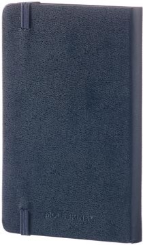 Moleskine notitieboek 9 x 14 cm effen harde cover 192 blad saffier-3