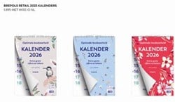 Brepols Optivision kalender Nederlandstalig, 2026