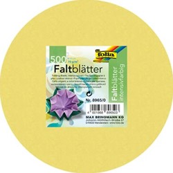 Folia vouwblaadjes diameter 15 cm pak van 500 blaadjes