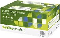 Handdoek Satino/Wepa Comfort C-vouw 25x33cm 2-laags 3072st