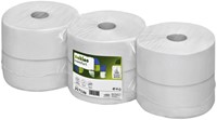 Toiletpapier Satino/Wepa 2-laags Jumborol 66mmx380m wit 6rollen