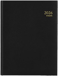 Agenda 2026 Brepols Timing Lima 7dagen/2pagina's zwart
