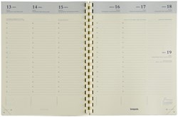 Agendavulling 2026 Brepols Timing 7dagen/2pagina's crème