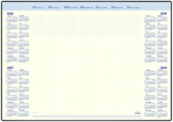 Onderlegblok 2026 Brepols Desk Mate 7dagen/1pagina 412x590x8mm 35vel in houder
