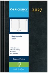Agenda 2026 Ryam Efficiency Baladek 1dag/1pagina zwart