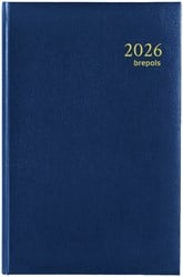 Agenda 2026 Brepols Saturnus Lima 7dagen/2pagina's blauw