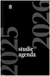 Schoolagenda 2025-2026 Ryam Studie 7dagen/2pagina's zwart