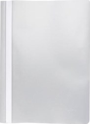 Pergamy snelhechtmap, ft A4, PP, pak van 5 stuks, grijs