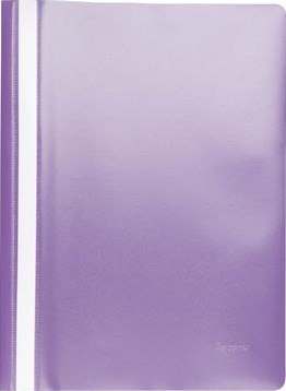 Pergamy snelhechtmap, ft A4, PP, pak van 25 stuks, paars