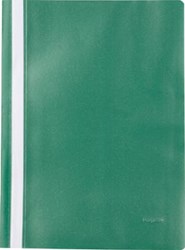 Pergamy snelhechtmap, ft A4, PP, pak van 5 stuks, groen