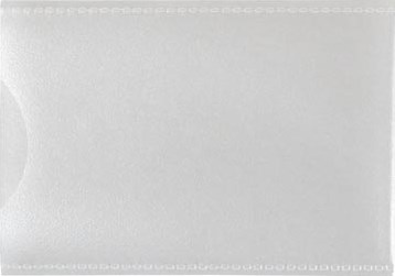 Pergamy U-mapje ft kredietkaart, gekorrelde PP, pak van 100 stuks-2