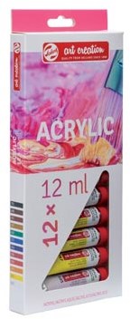Talens acrylverf ArtCreation Expression 12 tubes