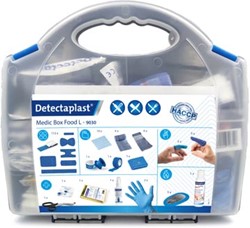 Detectaplast EHBO-koffer Medic Box Food L HACCP inhoud tot 20 personen