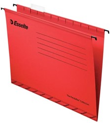 Esselte hangmappen voor laden Pendaflex Plus tussenafstand 330 mm, rood, doos van 25 stuks