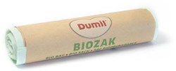 Dumil bio vuilniszak voor GFT 16 micron 140 l rol van 3 stuks groen