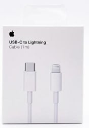 Apple kabel, Lightning (8-pin) naar USB-C, 1 m, wit