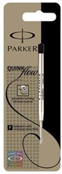 Parker Vullingen voor balpen Quinkflow fijne punt 0,8 mm, zwart (op blister)