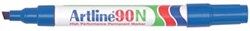 Permanent marker Artline 90 blauw