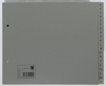 Abc tabbladen A5 liggend 20 tabs