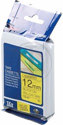 TZE-631 Brother zwart op gele tape 12mm