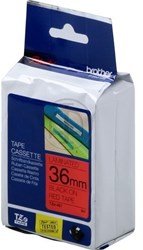 TZE-461 Brother zwart op rode tape 36mm