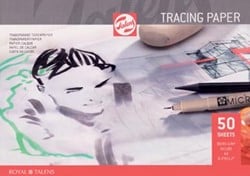 Kalkpapier A4 tekenblok 90gr Talens