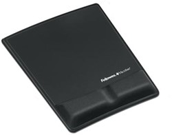 Fellowes muismat met polssteun Health-V  Fabrik zwart