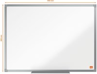 Klein Whiteboard Magnetisch Staal Nobo Classic 30x45cm-2