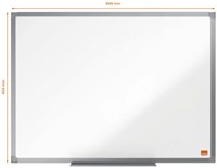 Nobo Whiteboard Magnetisch 60X45 cm Staal Elipse-2