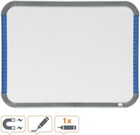 Mini Whiteboard 22x28cm Slim Line Wit Nobo-3