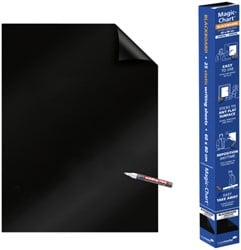 Magic-Chart Legamaster Blackboard folie 60x80cm zwart