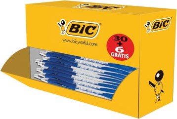 Bic Balpen Atlantis Classic blauw 30 + 6 gratis