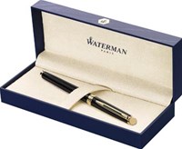 Rollerpen Waterman Hémisphère black lacquer GT fijn-2