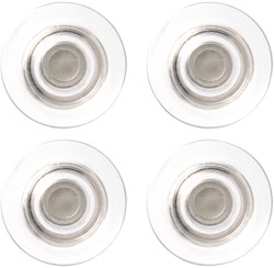 Nobo Rare Earth glasbordmagneten pak van 4