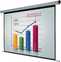 Projectiescherm Nobo wand 240cm elektrisch-1