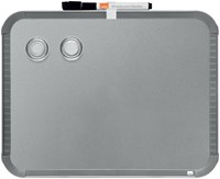 Mini Whiteboard 22x28cm Slim Line Zilver Nobo-6