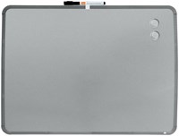 Magnetisch Whiteboard 43x58cm Slim Line Zilver Nobo-3