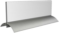 Tafelnaambord OPUS 2 61x210mm acryl aluminium-2