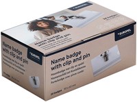 Badge 60x90mm met clip en speld Opus 2-3