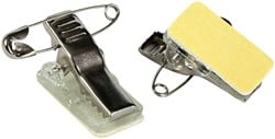 Badge Opus 2 clip met speld zelfklevend