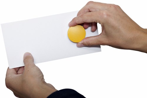 Magneet diameter 38mm geel doos van 10 stuks-3