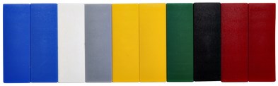 Magneet 54x19 mm assorti doos van 10 stuks