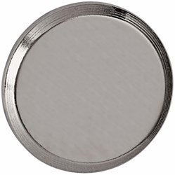 Neodymium magneet MAUL rond 22mm 8kg nikkel